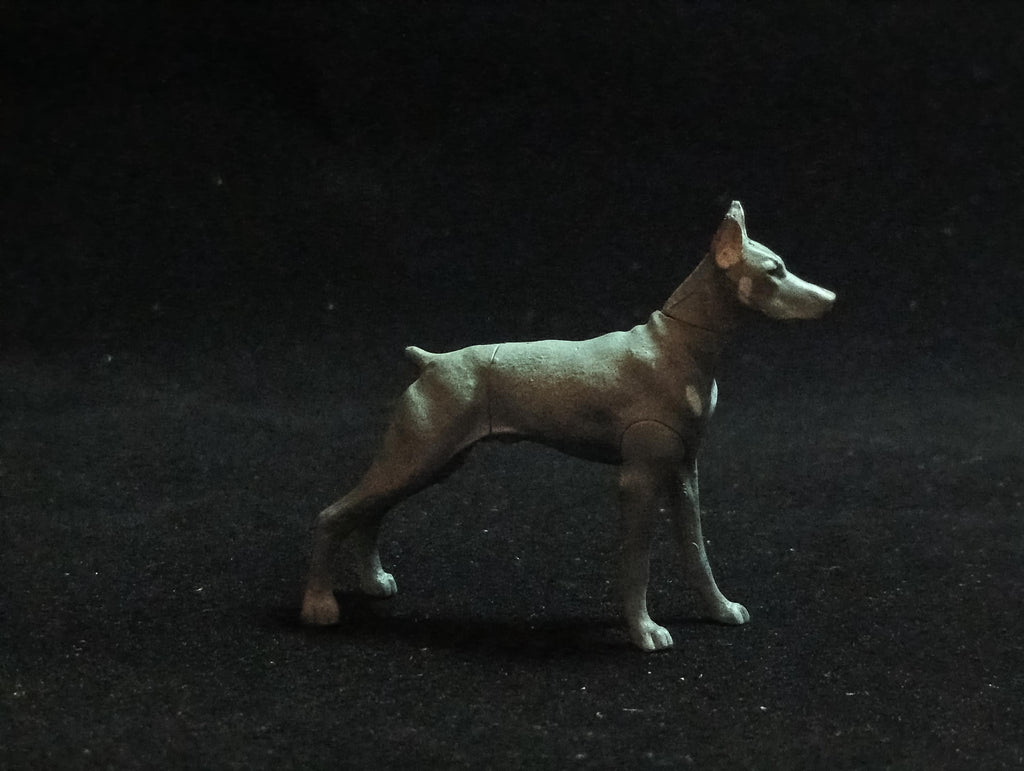 Miniature Doberman Pinscher(B) Figurine - Furuta