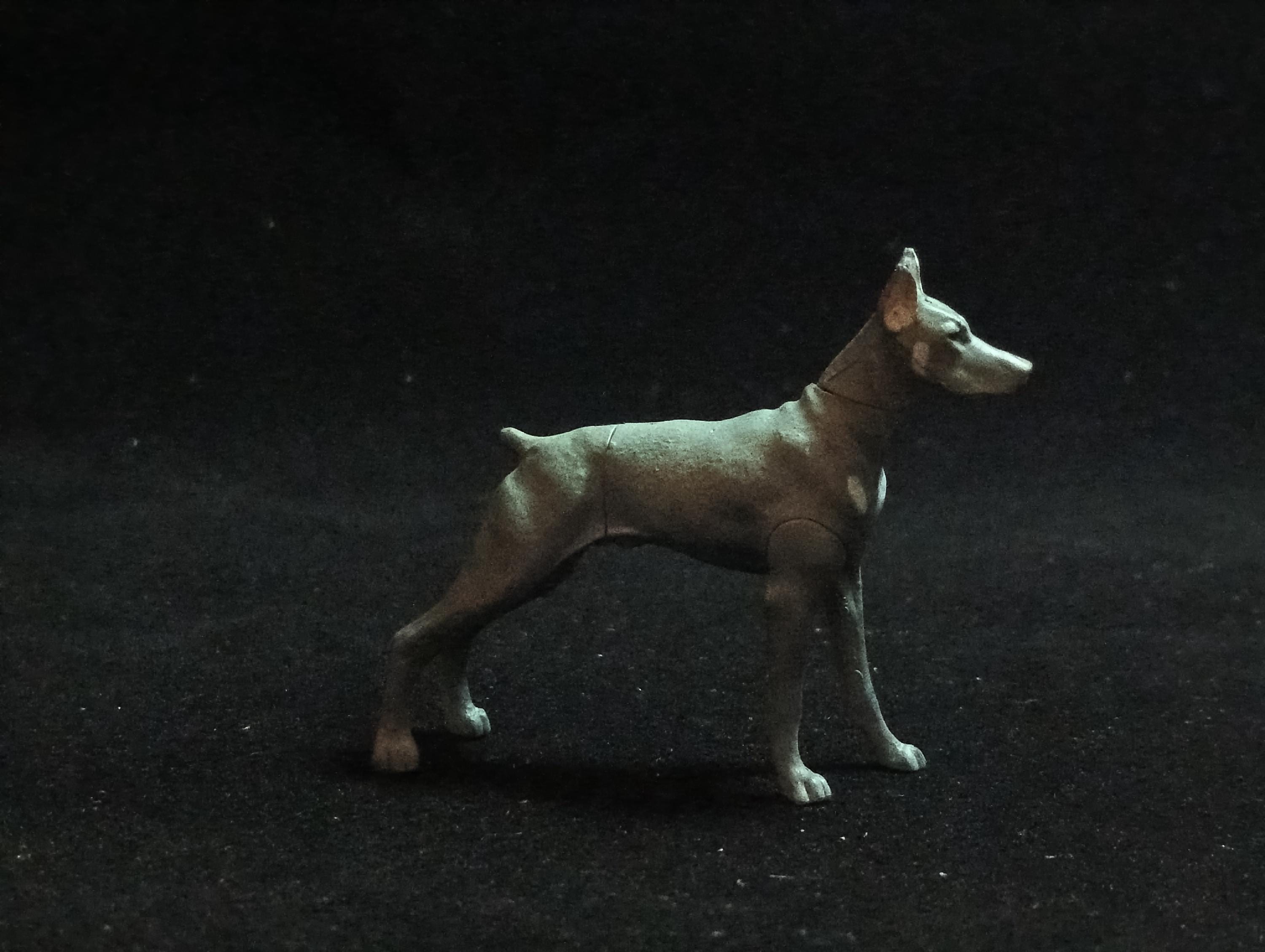 Miniature Doberman Pinscher(B) Figurine - Furuta