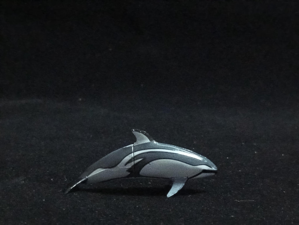 Miniature Pacific White-sided Dolphin Figurine - Furuta