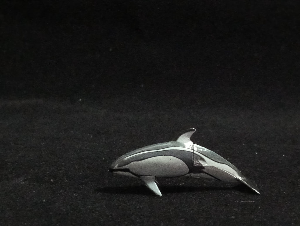 Miniature Pacific White-sided Dolphin Figurine - Furuta