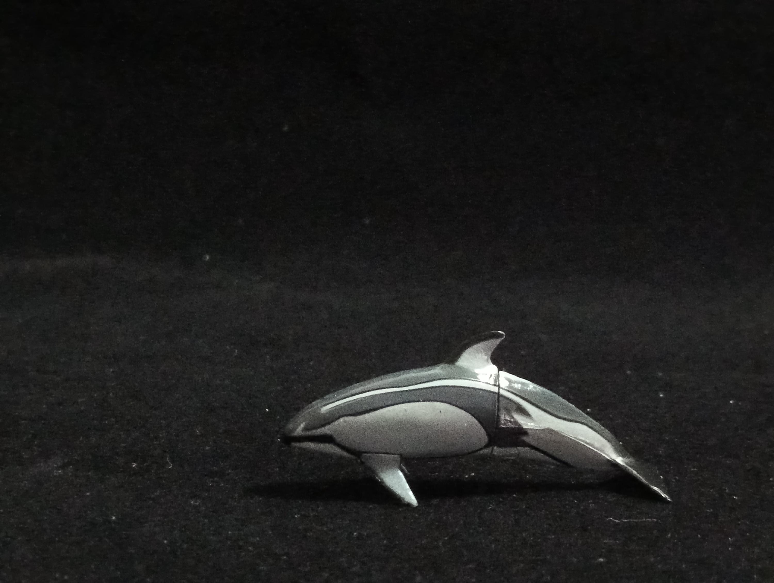 Miniature Pacific White-sided Dolphin Figurine - Furuta