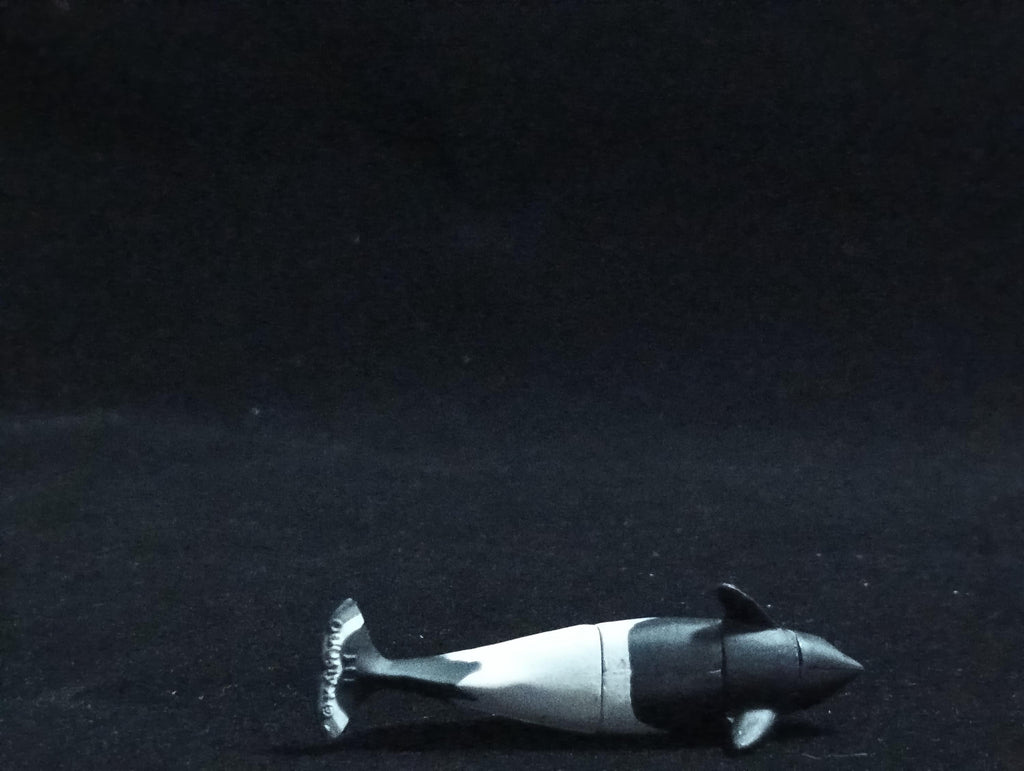 Miniature Pacific White-sided Dolphin Figurine - Furuta