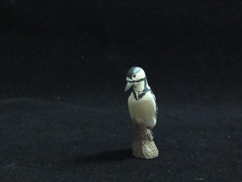 Miniature Dendrocopos Major Figurine - Furuta