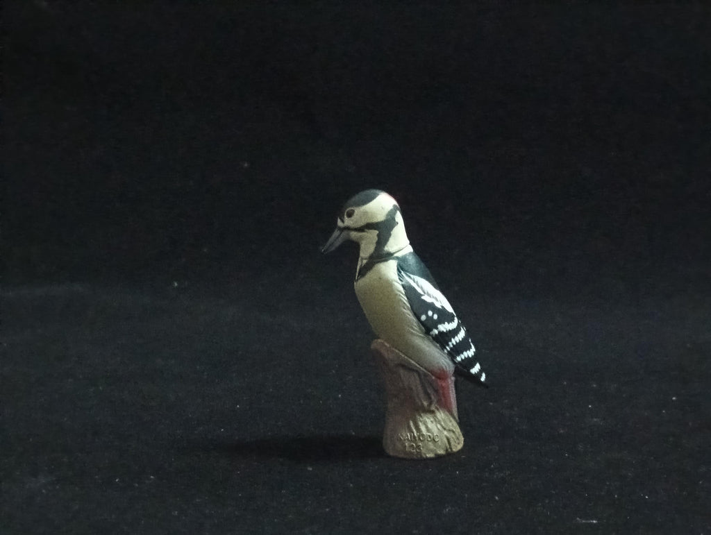 Miniature Dendrocopos Major Figurine - Furuta