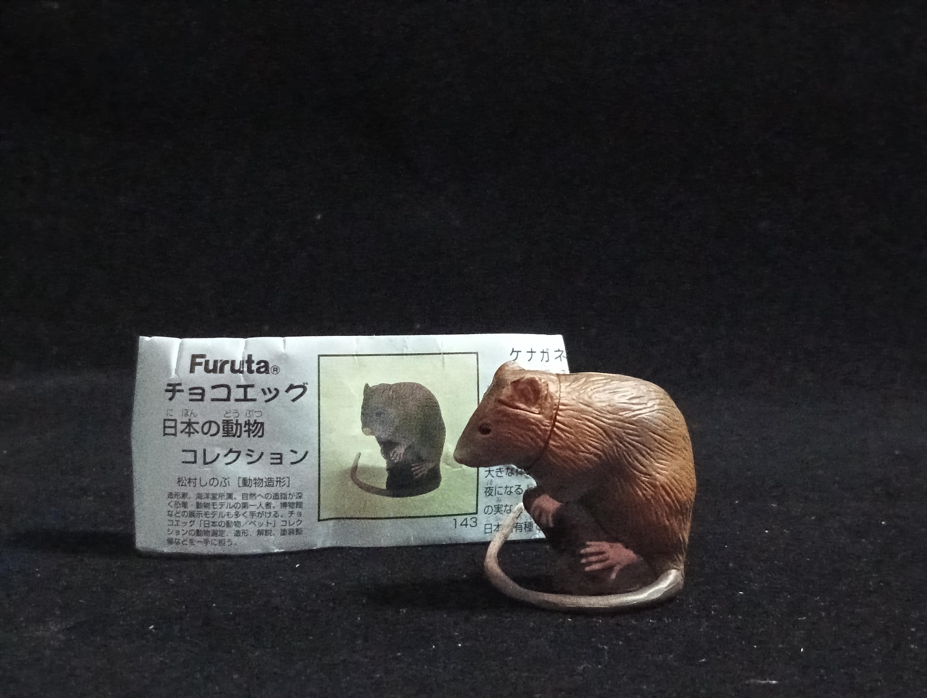Miniature Ryukyu Spiny Rat Figurine - Furuta