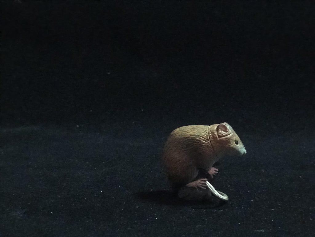 Miniature Ryukyu Spiny Rat Figurine - Furuta