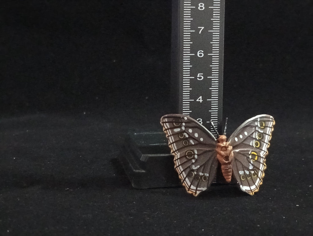 Miniature Blue Morpho Butterfly Mini Realistic Insect Figurine - Furuta