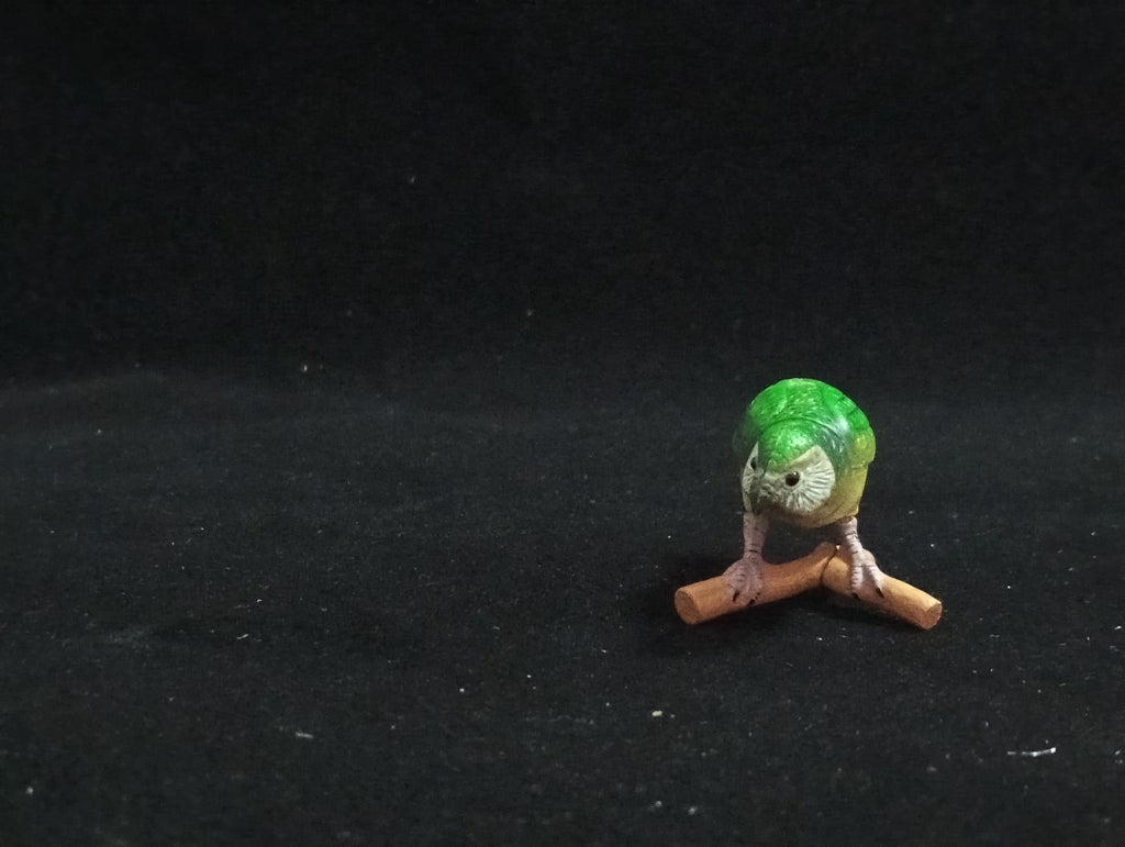Miniature Senegal Parrot Figurine - Furuta