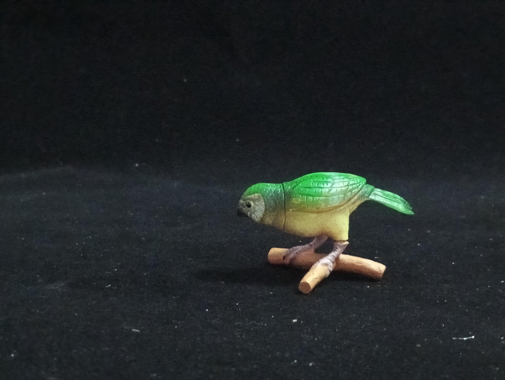 Miniature Senegal Parrot Figurine - Furuta