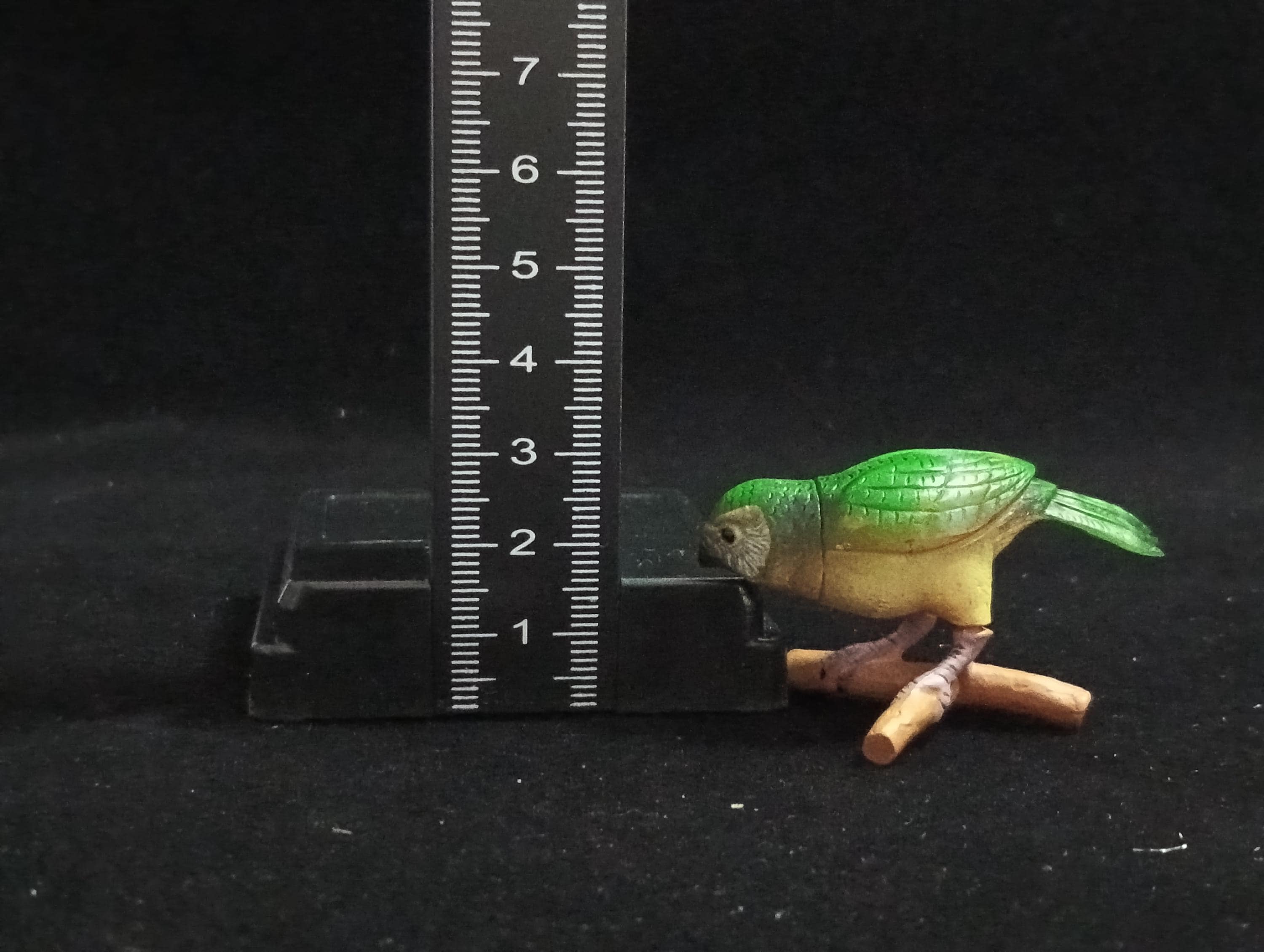 Miniature Senegal Parrot Figurine - Furuta