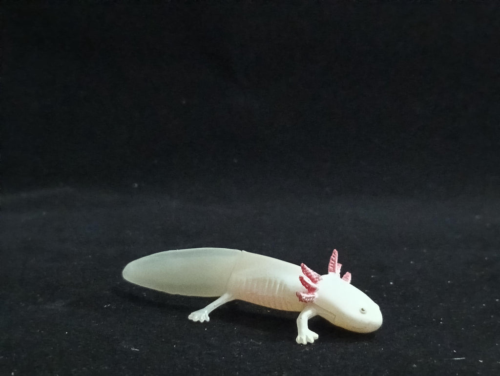Miniature  Axolotl Salamander Figurine - Furuta Secret Item