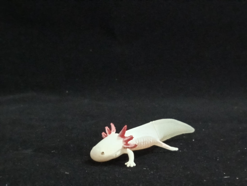 Miniature  Axolotl Salamander Figurine - Furuta Secret Item