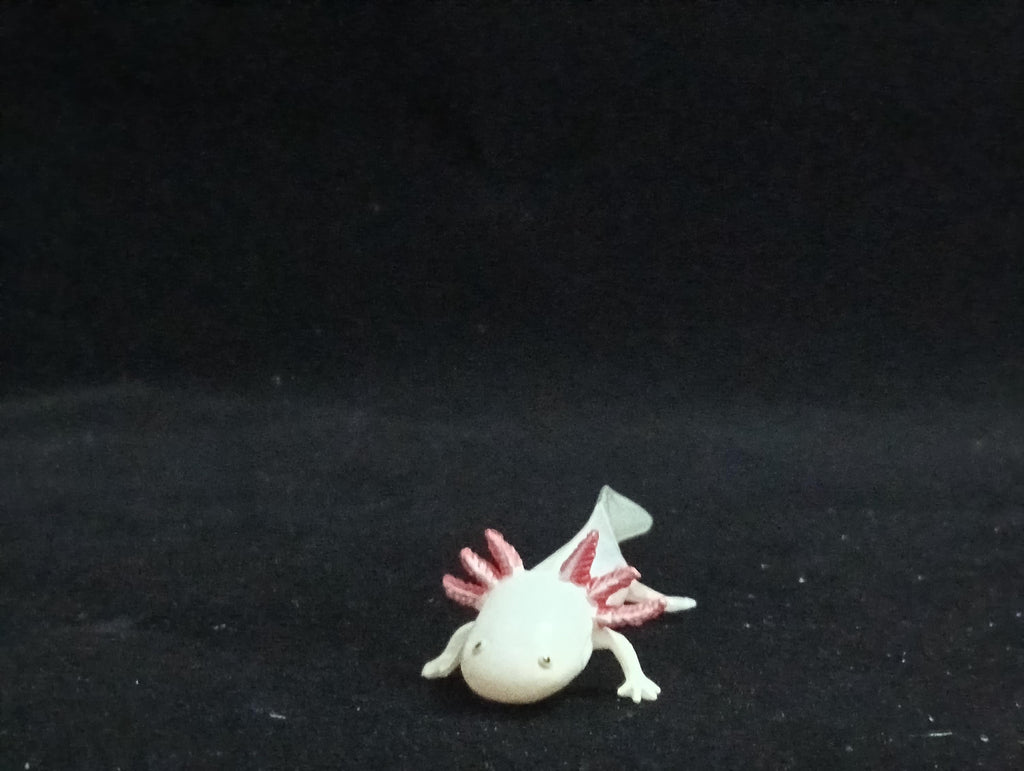 Miniature  Axolotl Salamander Figurine - Furuta Secret Item