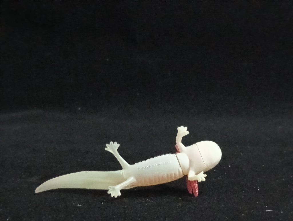 Miniature  Axolotl Salamander Figurine - Furuta Secret Item