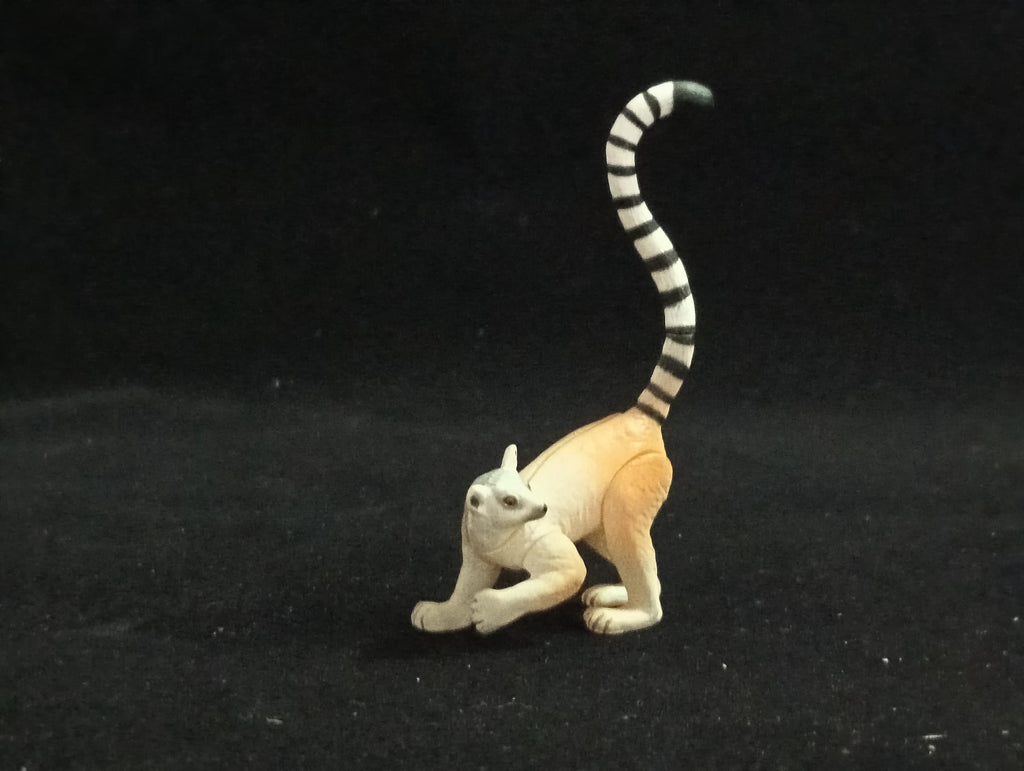 Miniature Ring-tailed Lemur Figurine - Furuta