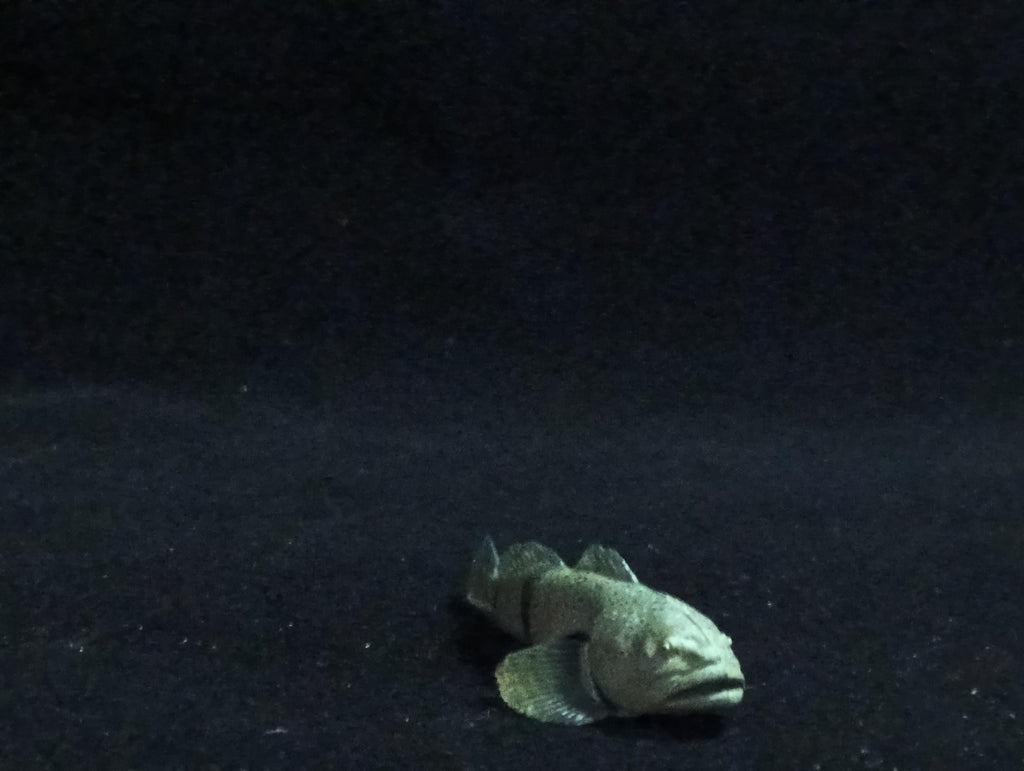 Miniature FOURSPINE SCULPIN fish Figurine - Furuta