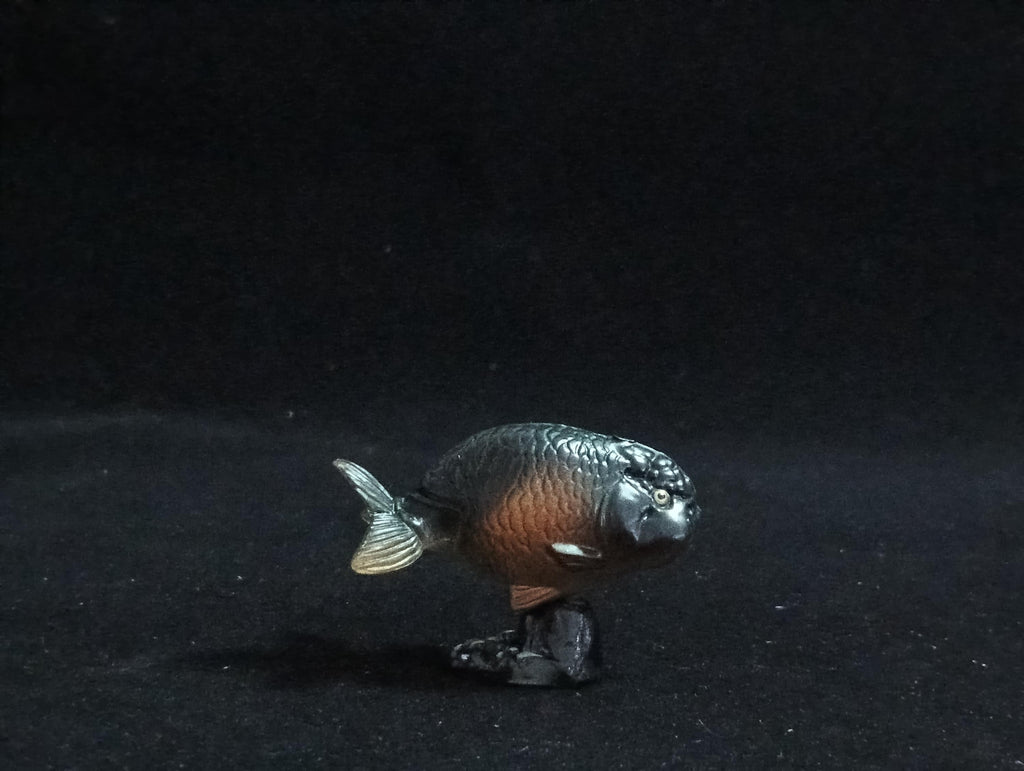 Miniature ranchu goldfish Figurine - Furuta