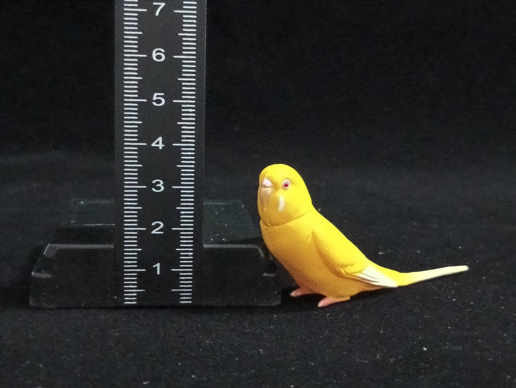 Miniature Budgerigar(Yellow) Figurine - Furuta