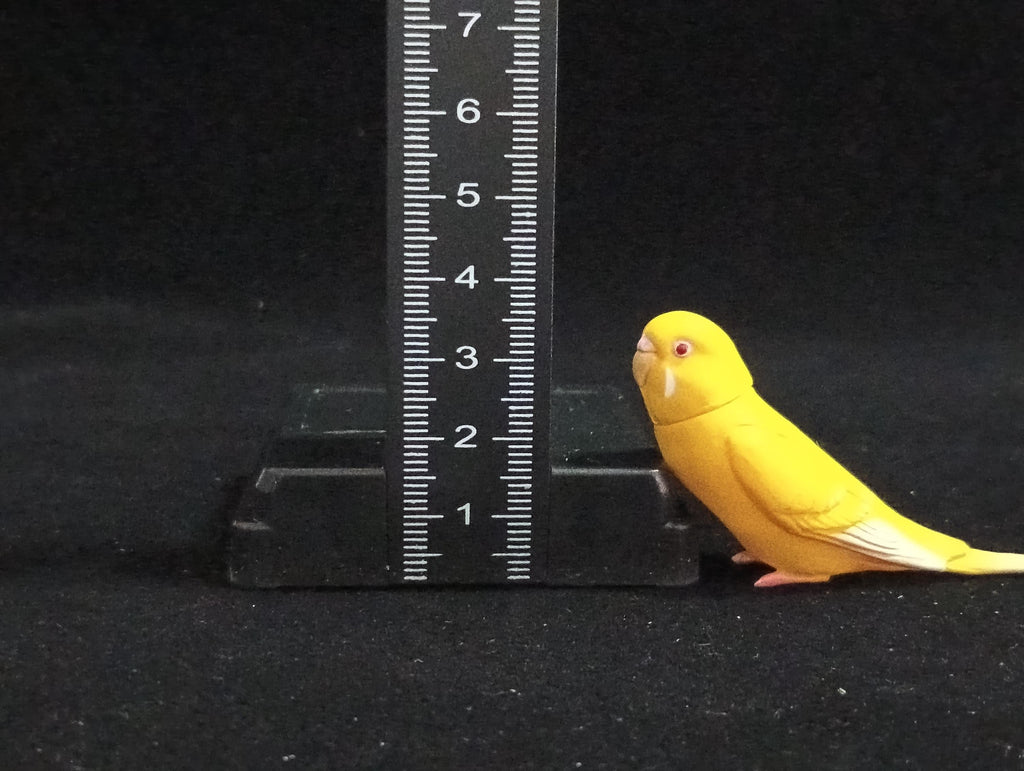 Miniature Budgerigar(Yellow) Figurine - Furuta