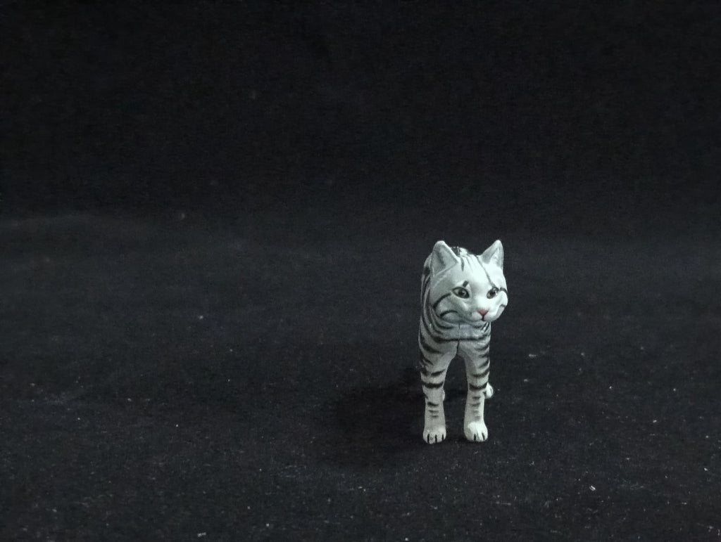 Miniature American Shorthair cat Figurine - Furuta