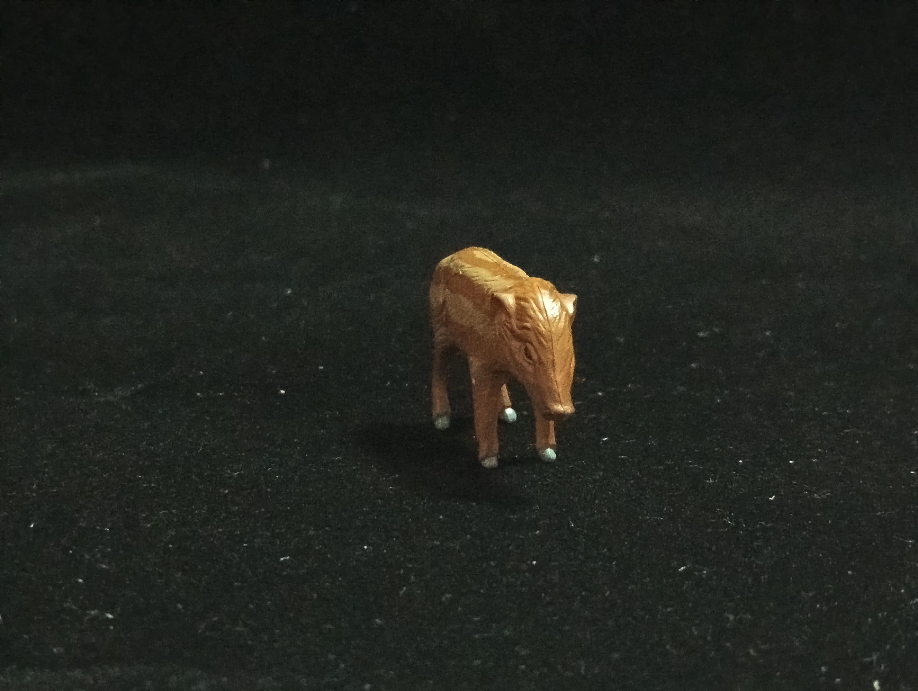 Miniature Wild Boar Baby Figurine - Furuta