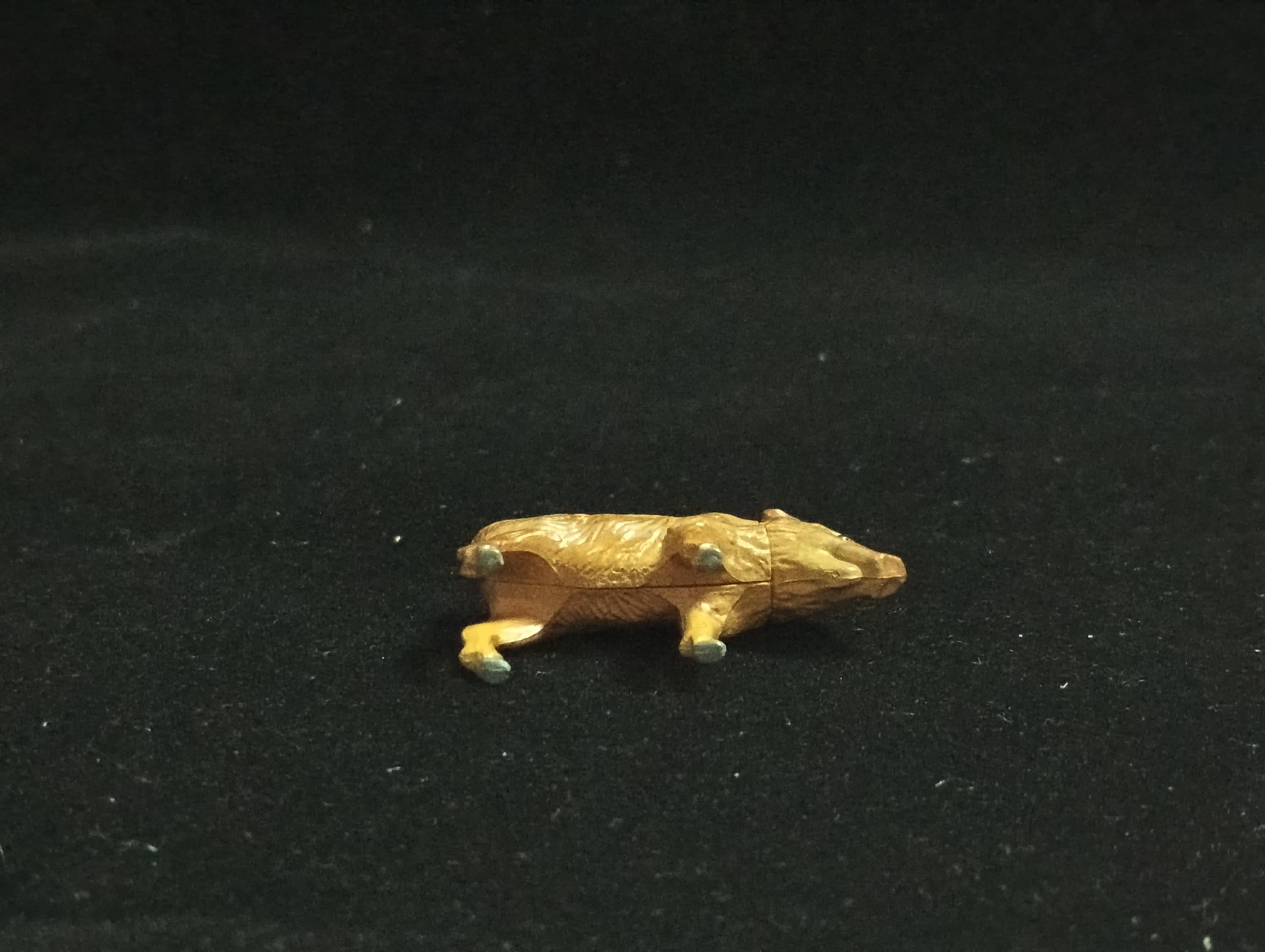 Miniature Wild Boar Baby Figurine - Furuta