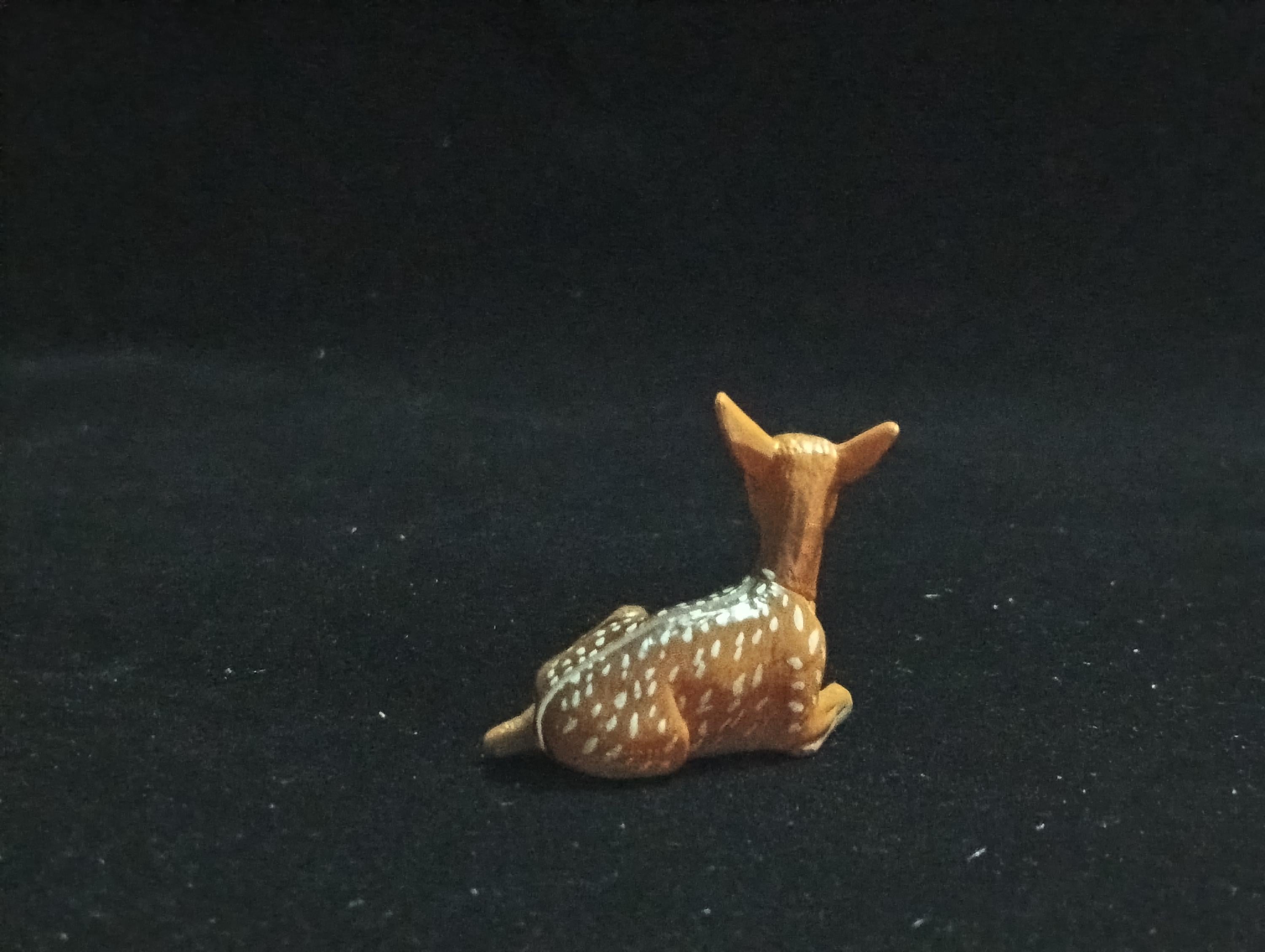 Miniature Honshu deer (calf) Figurine - Furuta