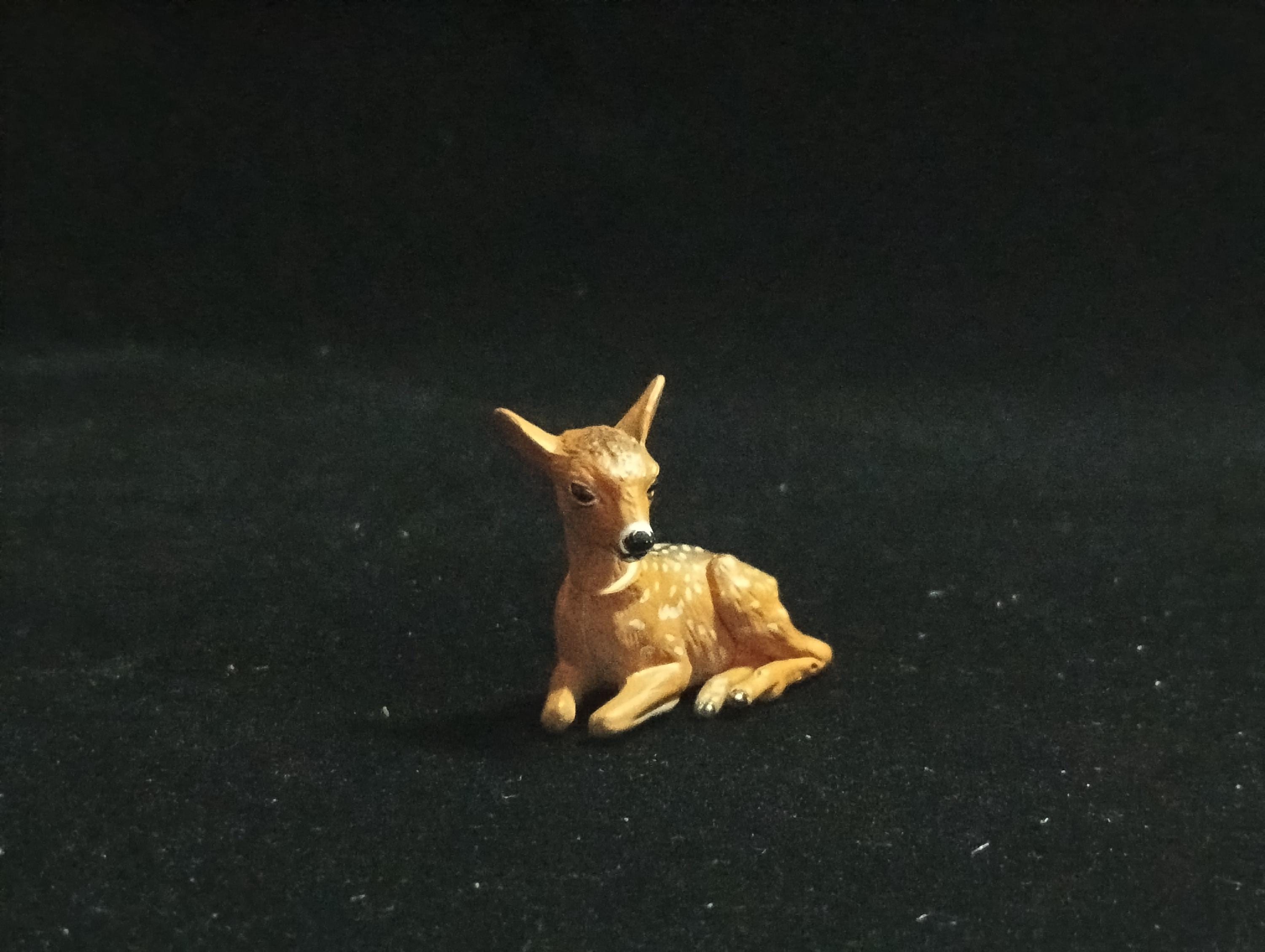 Miniature Honshu deer (calf) Figurine - Furuta