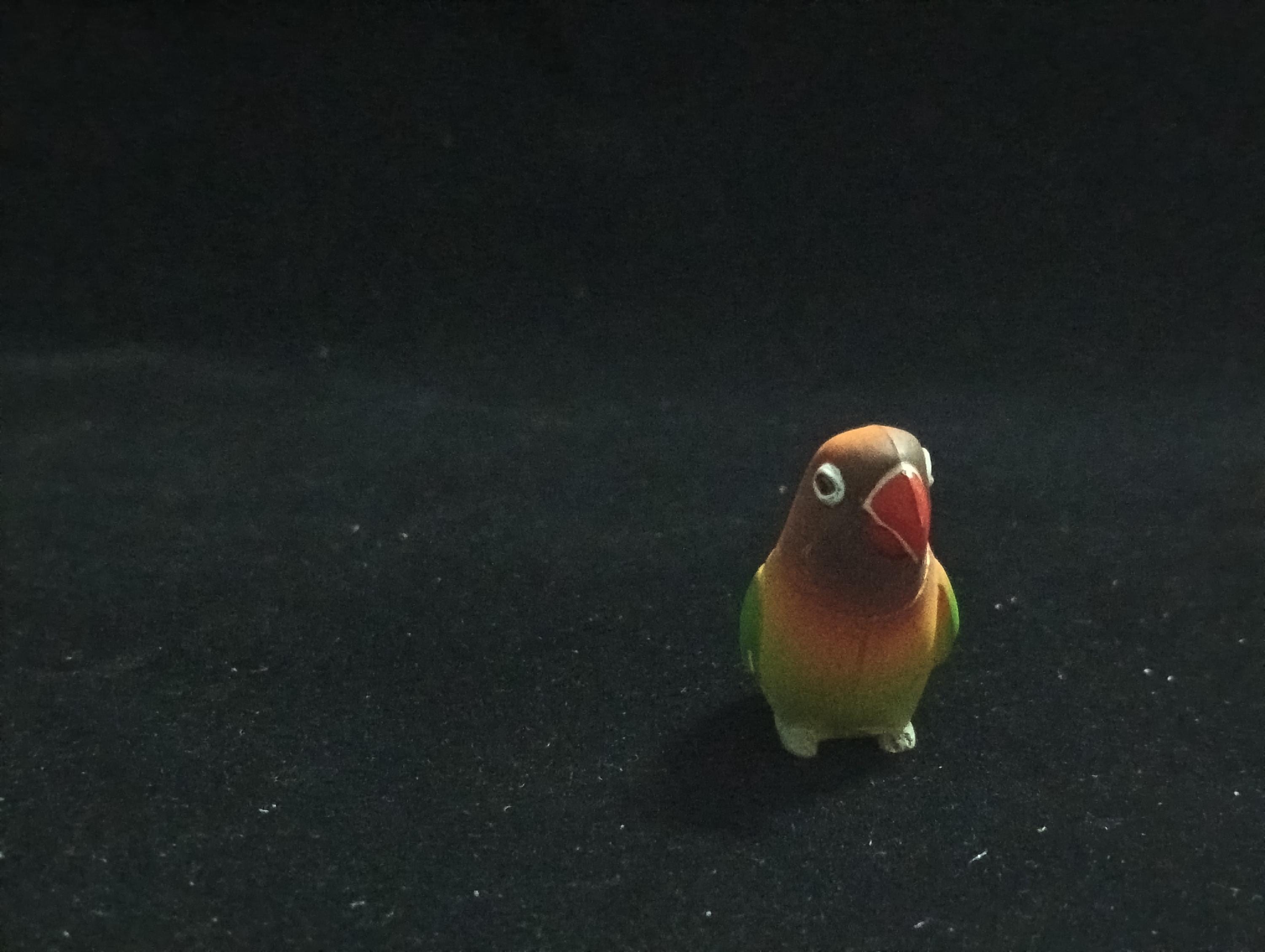 Miniature Agapornis lilianae Figurine - Furuta