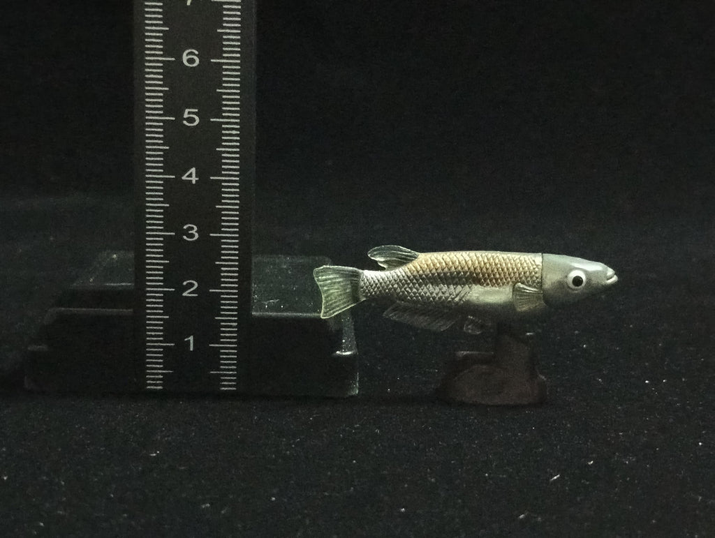 Miniature Western Honshu killifish (medaka) Figurine - Furuta