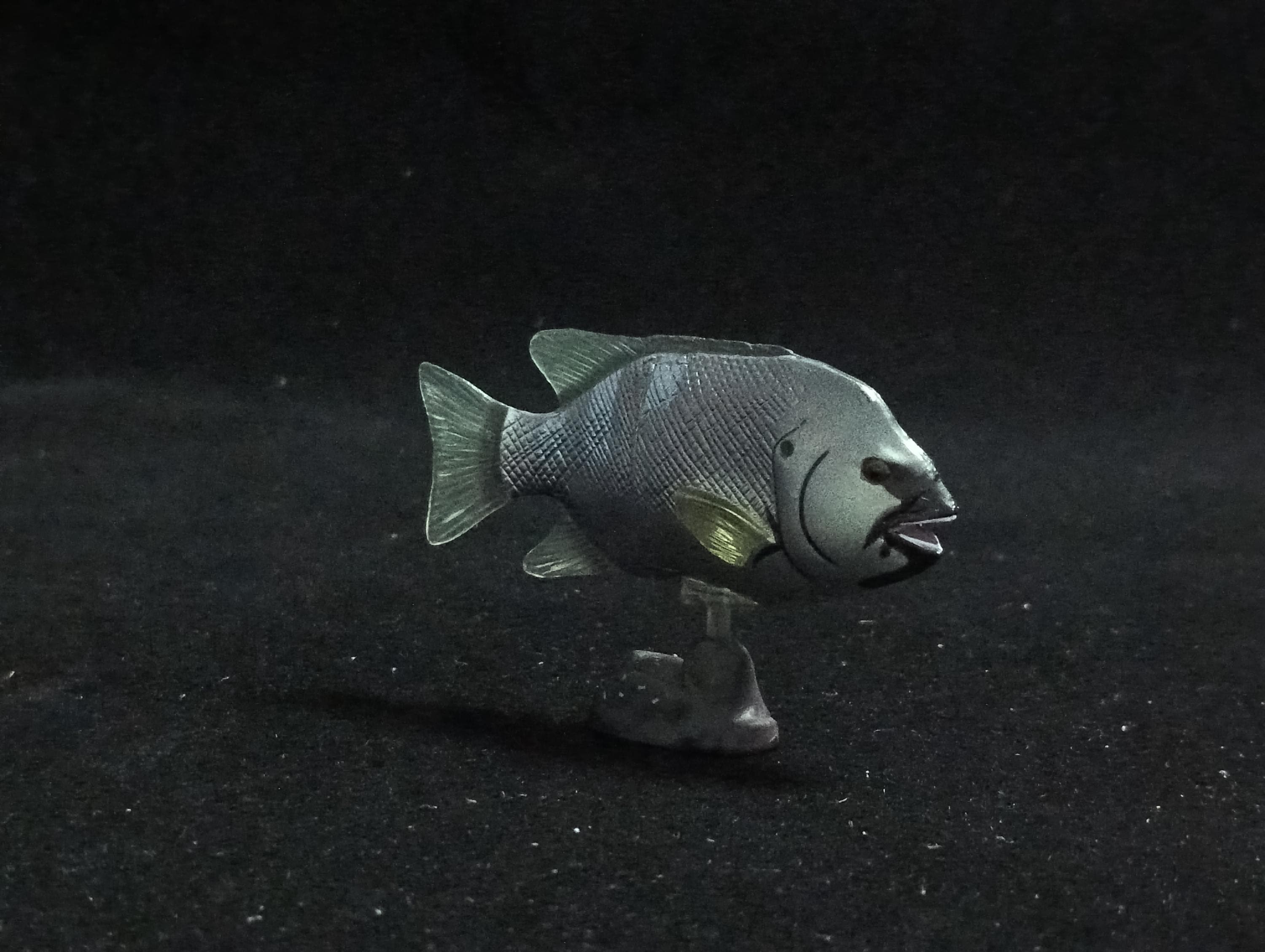 Miniature Parrot Fish  Figurine - Furuta