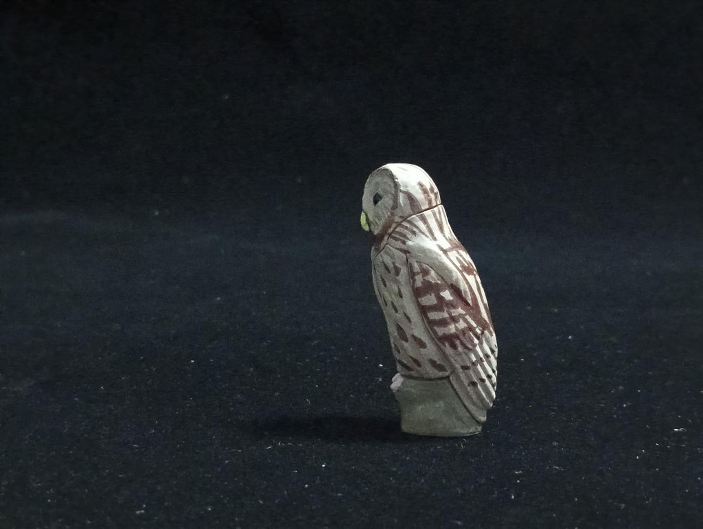 Miniature Owl Figurine - Furuta