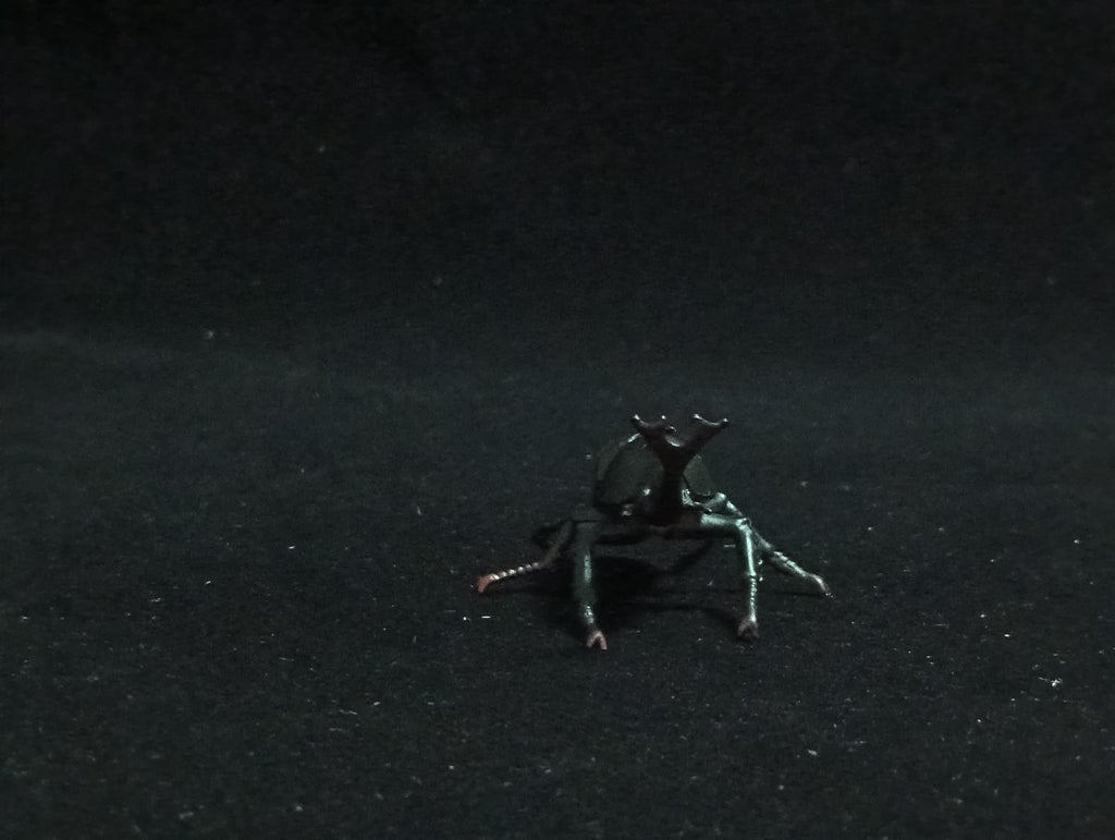 Miniature Rhinoceros Beetle Figurine - Furuta