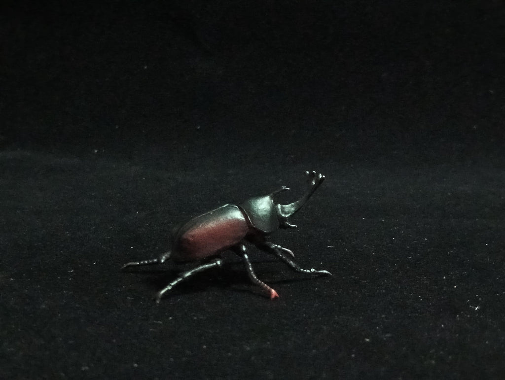 Miniature Rhinoceros Beetle Figurine - Furuta