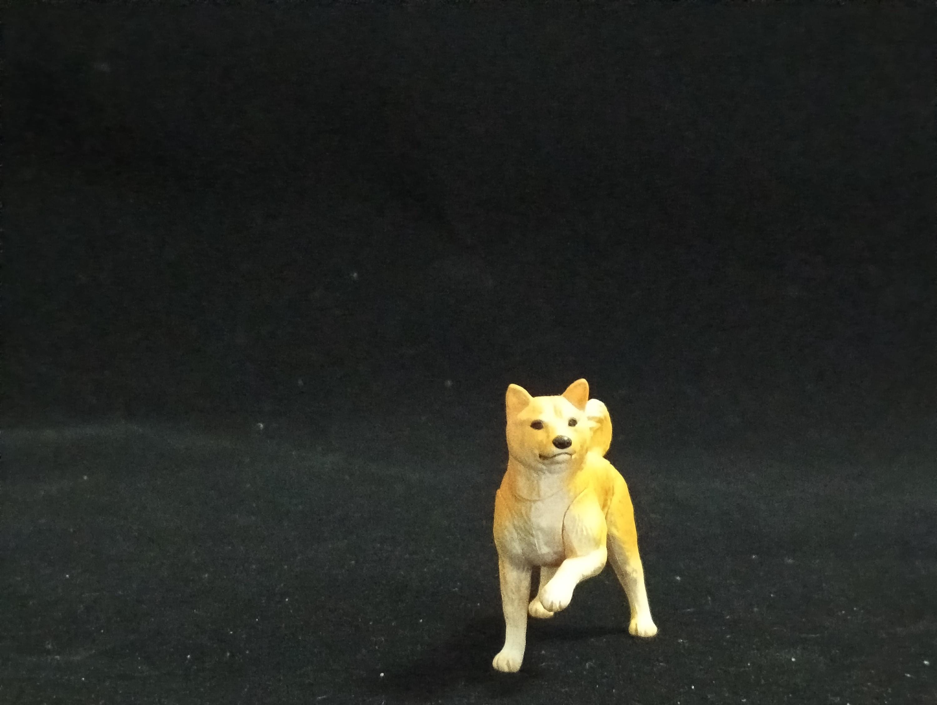 Miniature Shiba inu (Red) Figurine - Furuta