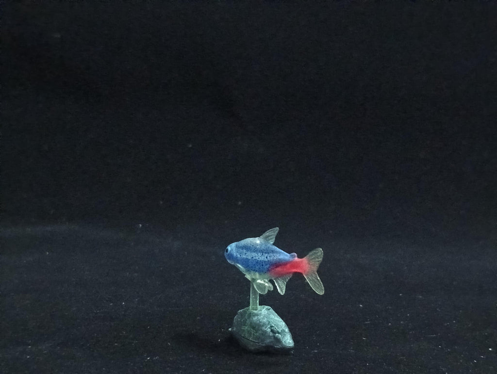 Miniature Neon Tetra Figurine - Furuta