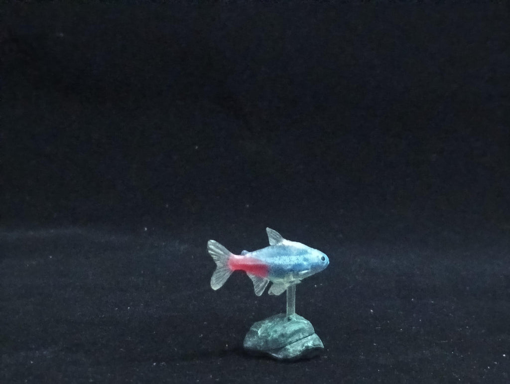 Miniature Neon Tetra Figurine - Furuta