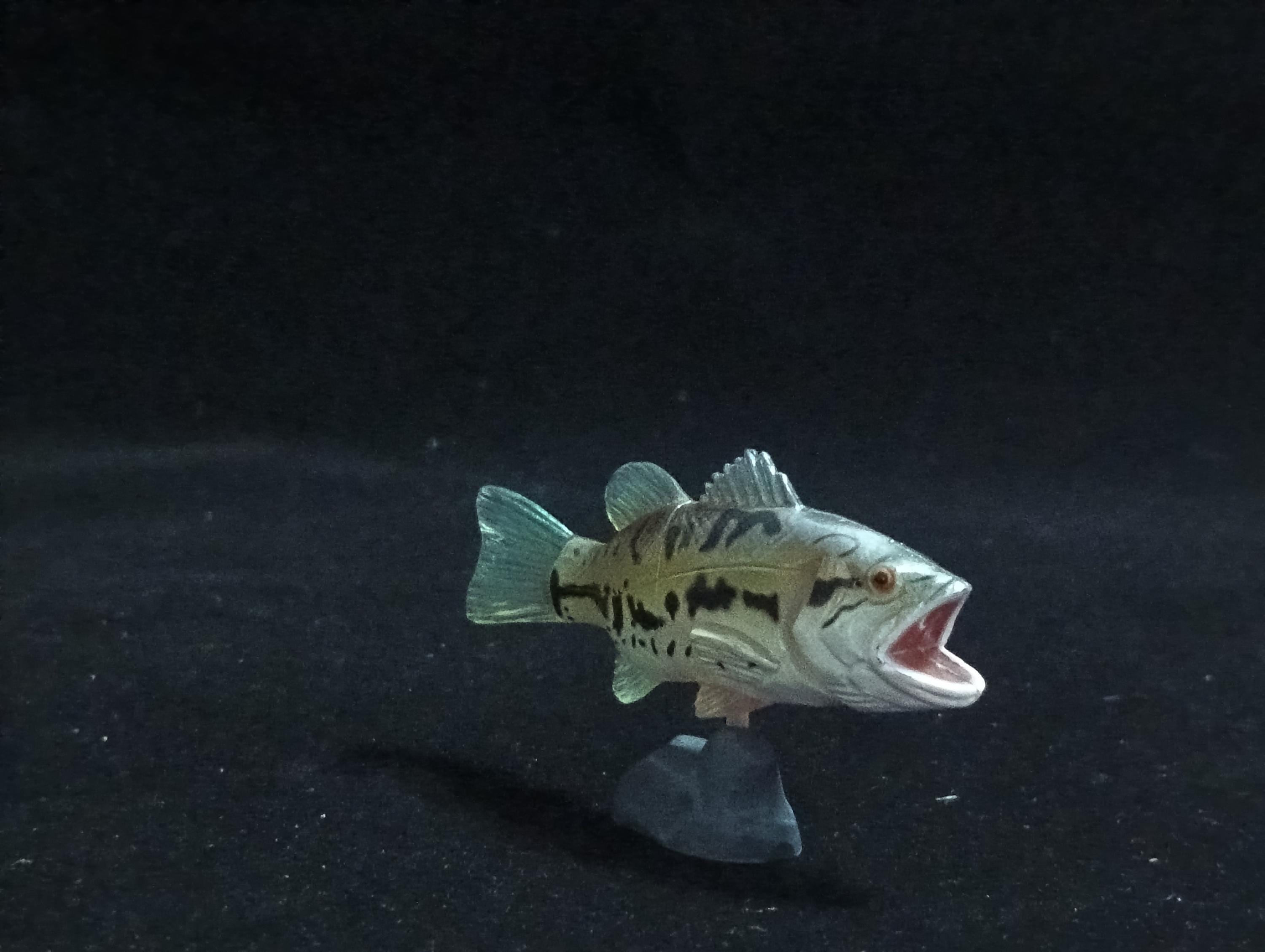 Miniature Largemouth Bass Figurine - Furuta