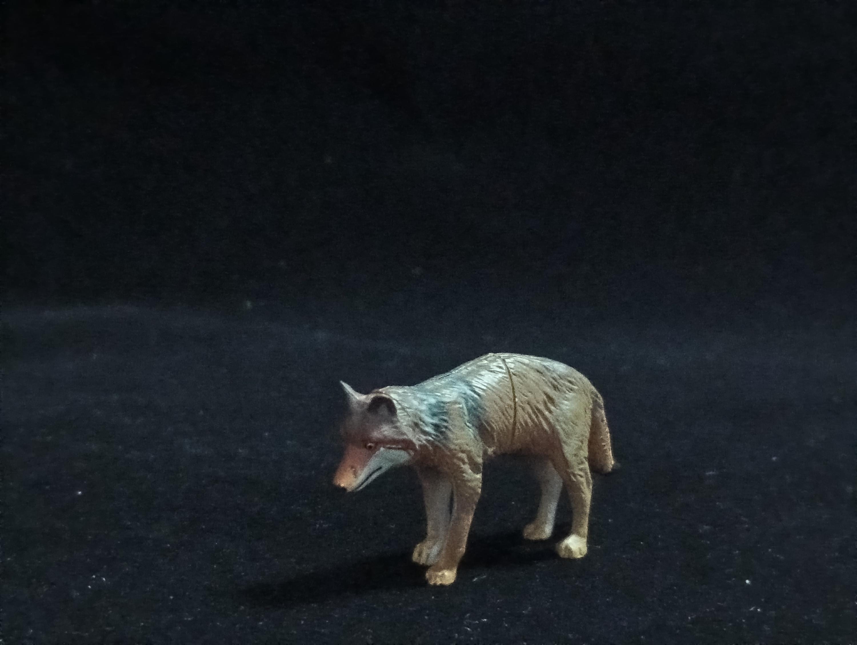 Miniature Japanese wolf Figurine - Furuta