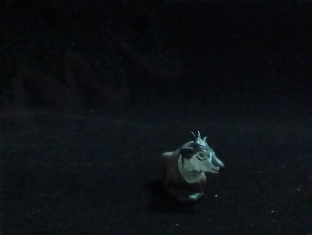 Miniature Capricornis crispus Figurine - Furuta