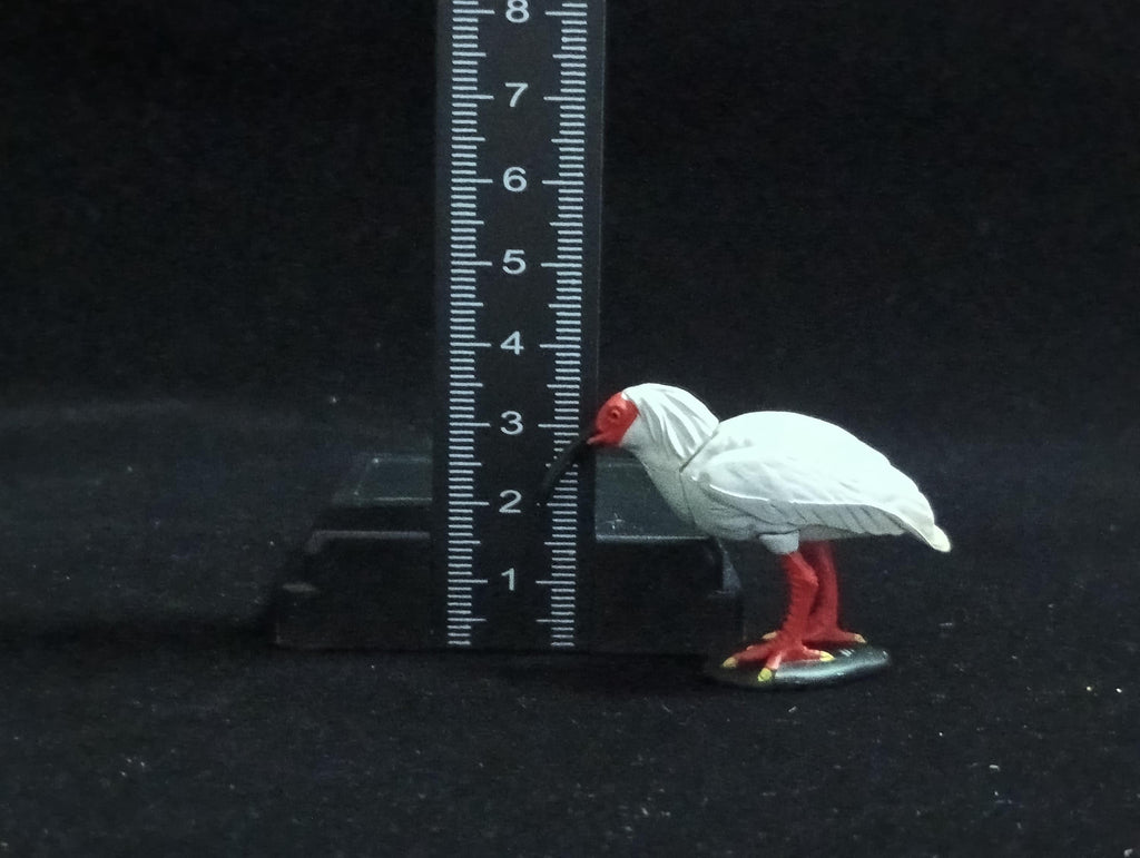 Miniature Japanese crested ibis Figurine - Furuta