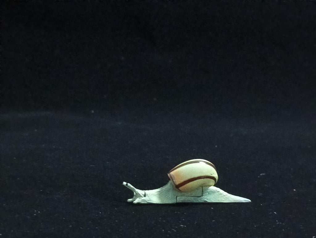 Miniature Amalia snail Figurine - Furuta