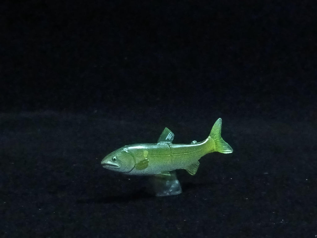 Miniature Ayu Tomo Fishing Figurine - Furuta
