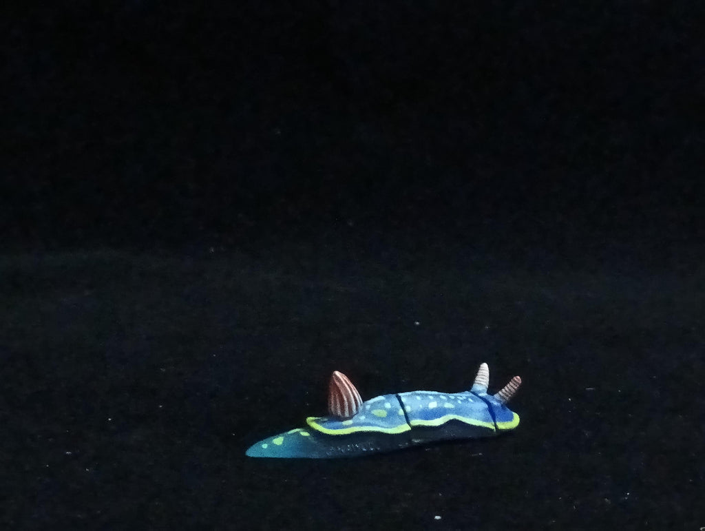 Miniature Sea slug (blue) Figurine - Furuta