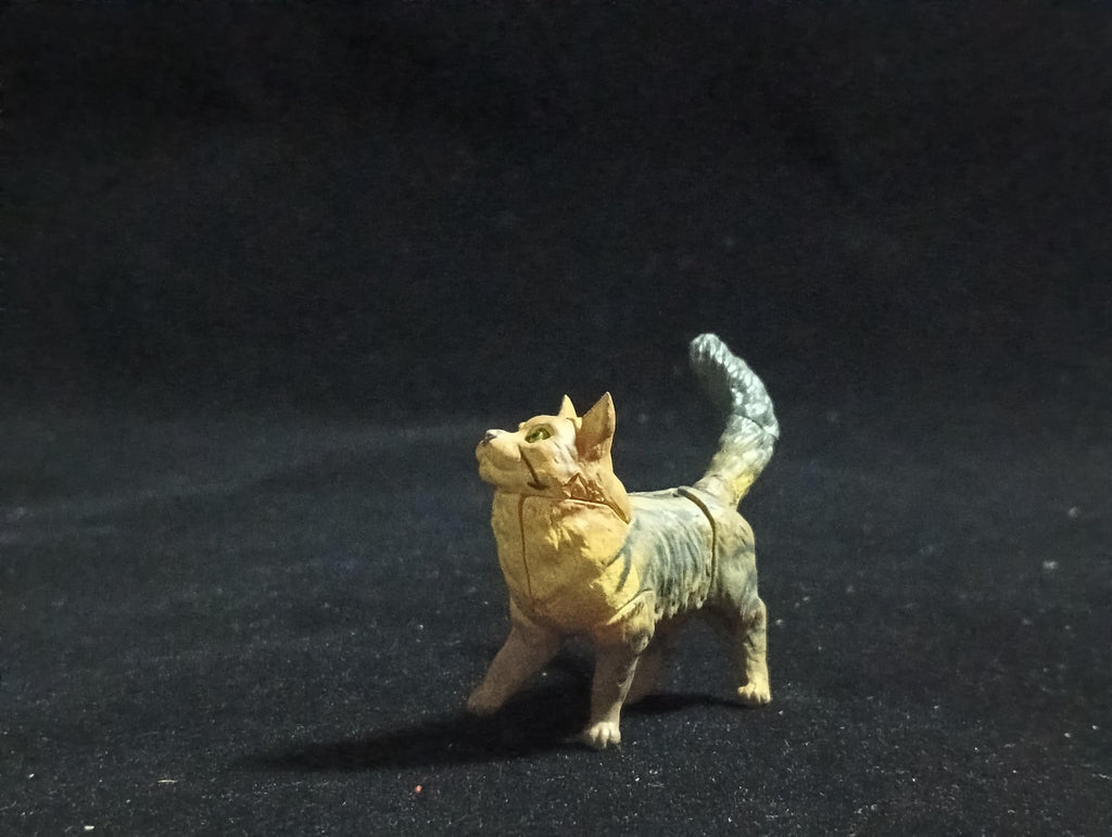 Miniature Burmese Cat (Tea & Black) Figurine - Furuta