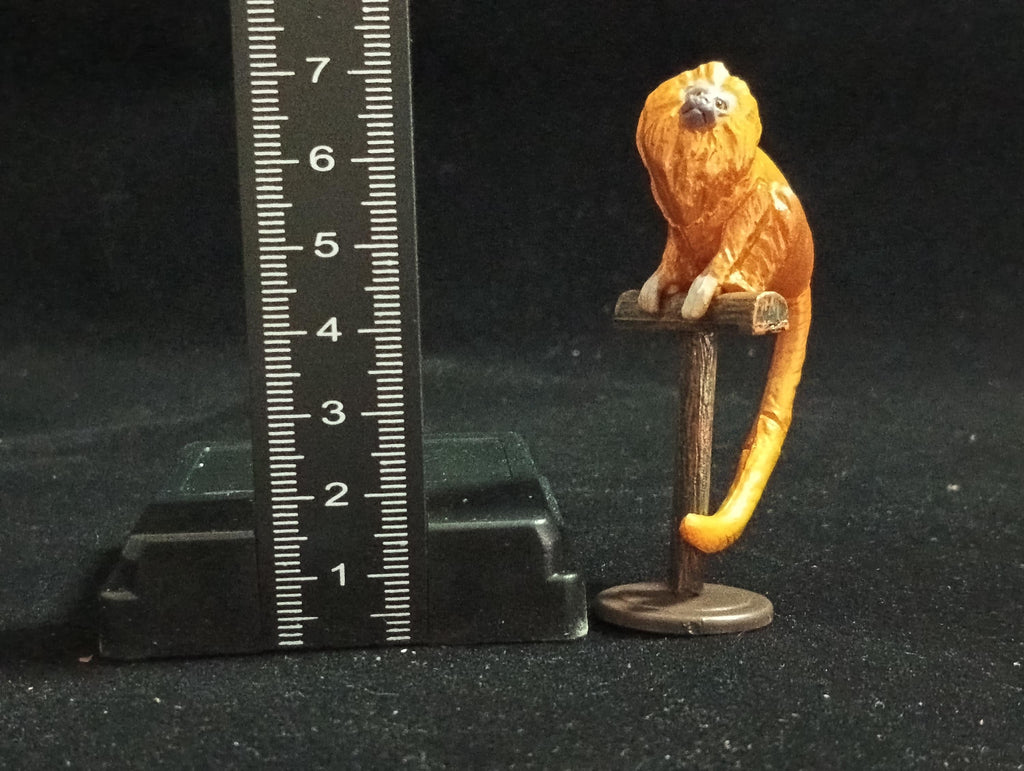 Miniature Golden Lion Tamarin Figurine - Furuta