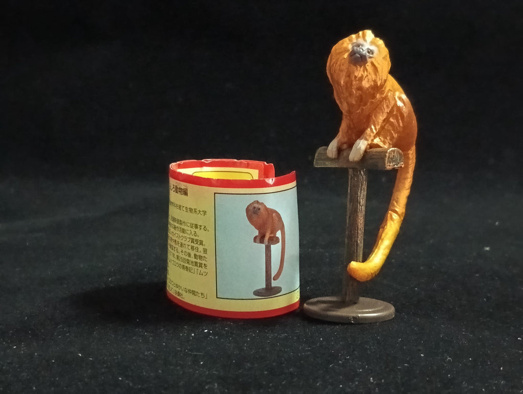 Miniature Golden Lion Tamarin Figurine - Furuta