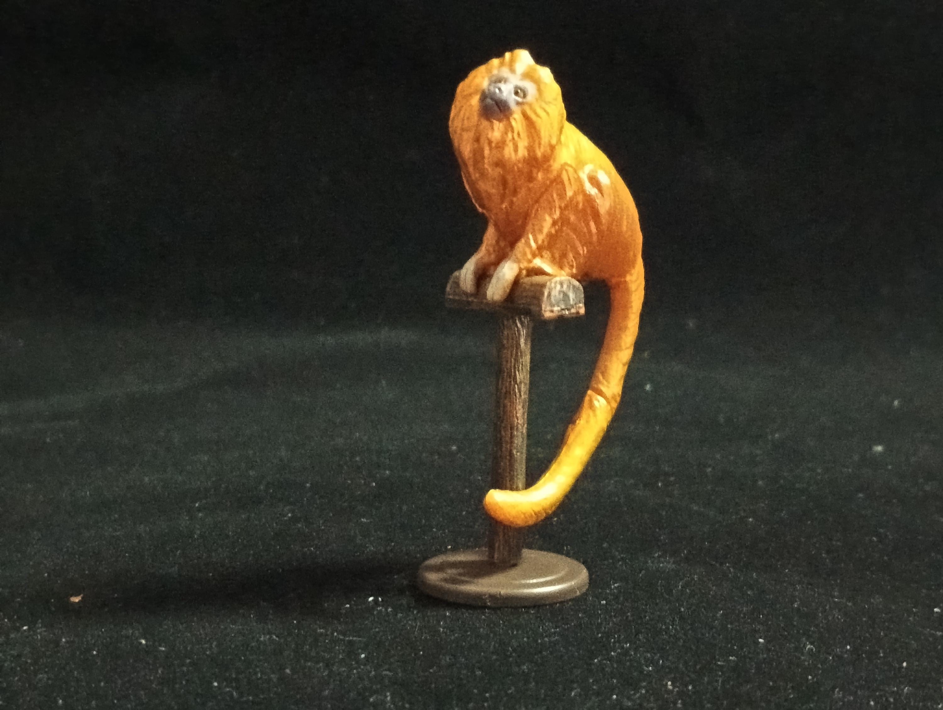 Miniature Golden Lion Tamarin Figurine - Furuta