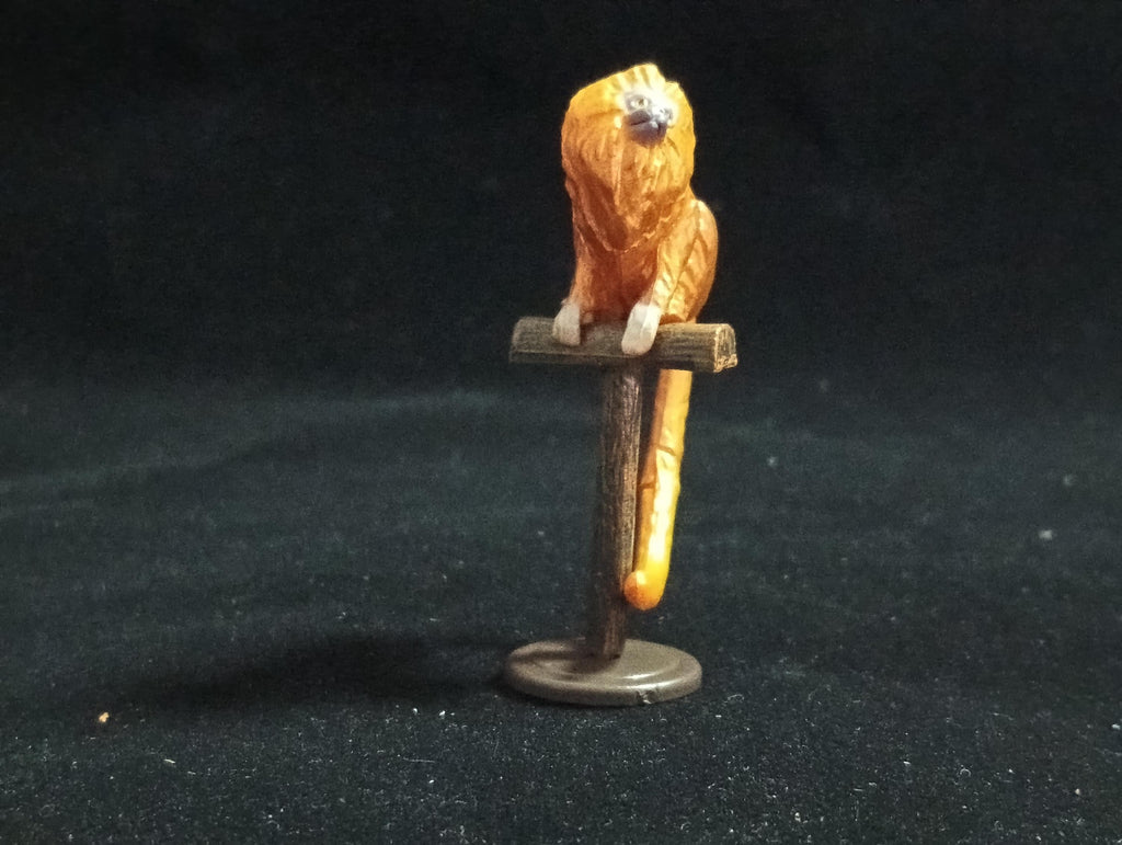 Miniature Golden Lion Tamarin Figurine - Furuta