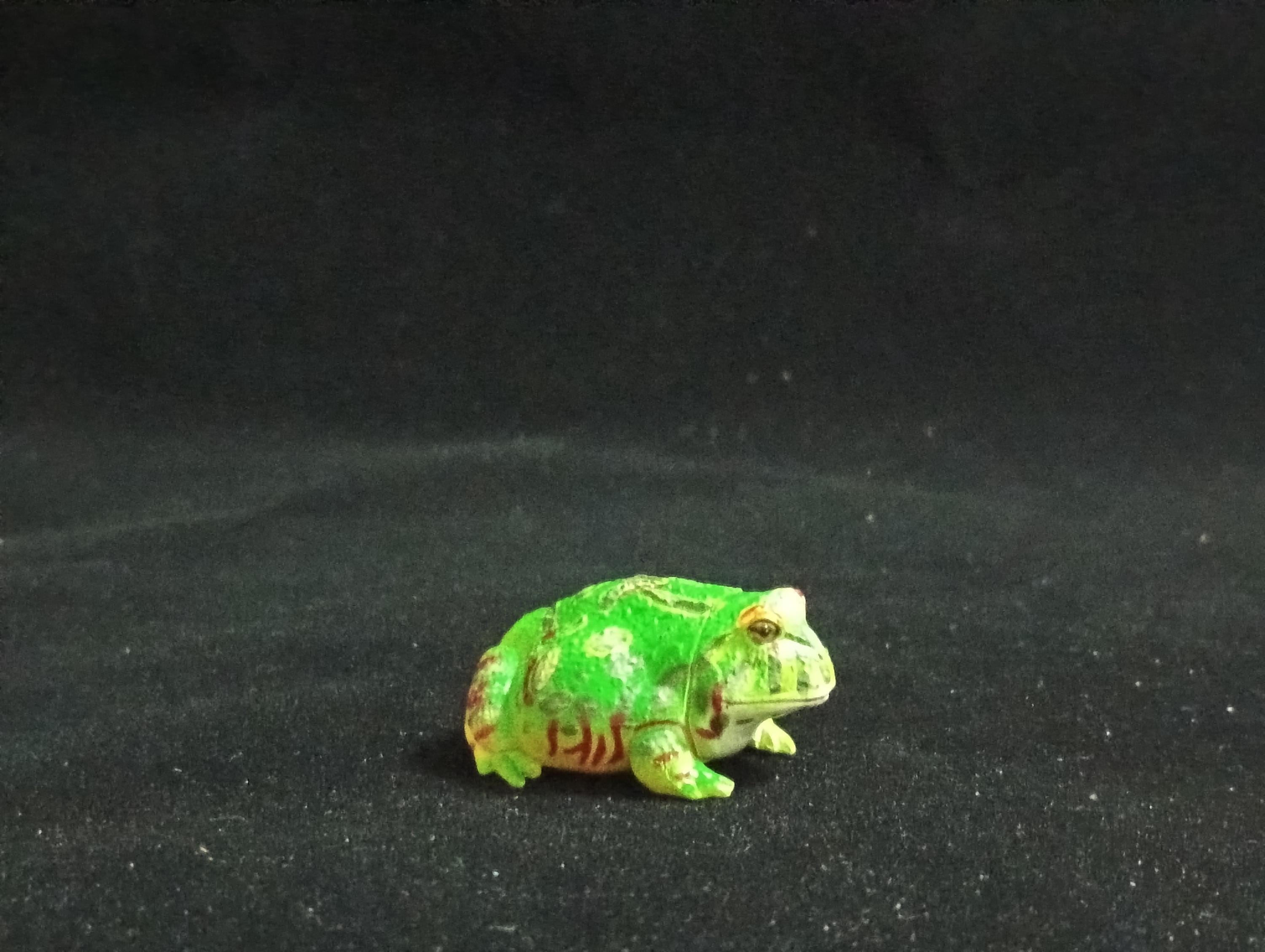Miniature Argentine Horned Frog Figurine - Furuta